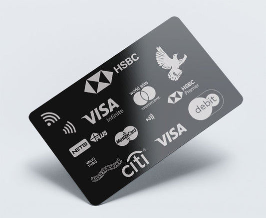 Metal Card Use Full Logo Design Collection