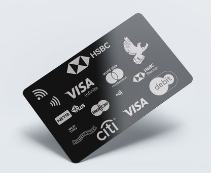 Metal Card Use Full Logo Design Collection
